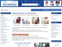Tablet Screenshot of daylightshop.com